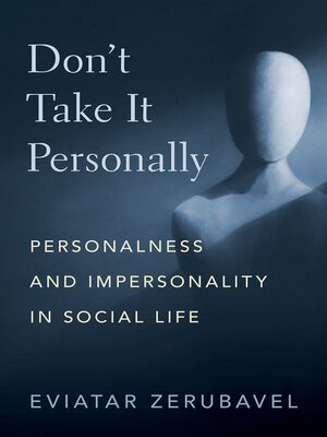 cover image of Don't Take It Personally
